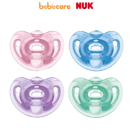NUK 1 (1080)-Ti Giả NUK Silicone Sensitive (Từ 6 - 18 Tháng Tuổi)